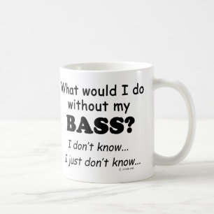 Was würde ich tun, Bass Coffee Tasse
