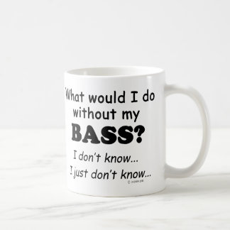 Was würde ich tun, Bass Coffee Tasse