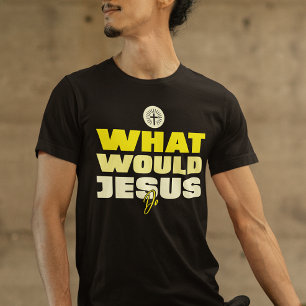 Was würde Jesus tun – Bewusste Freundlichkeit T-Sh T-Shirt