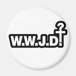 Was würde Jesus tun? Magnet