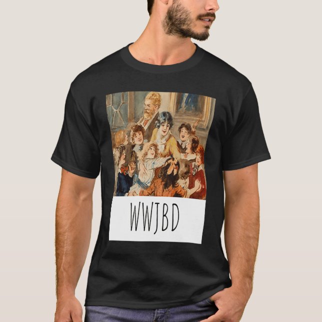 Was würde Jo Bhaer WWJBD tun? T-Shirt (Vorderseite)