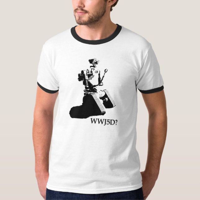 Was würde Johnny 5 tun? T-Shirt (Vorderseite)