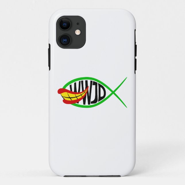 Was würde Joker tun? Case-Mate iPhone Hülle (Rückseite)