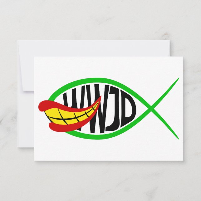 Was würde Joker tun? Dankeskarte (Vorderseite)