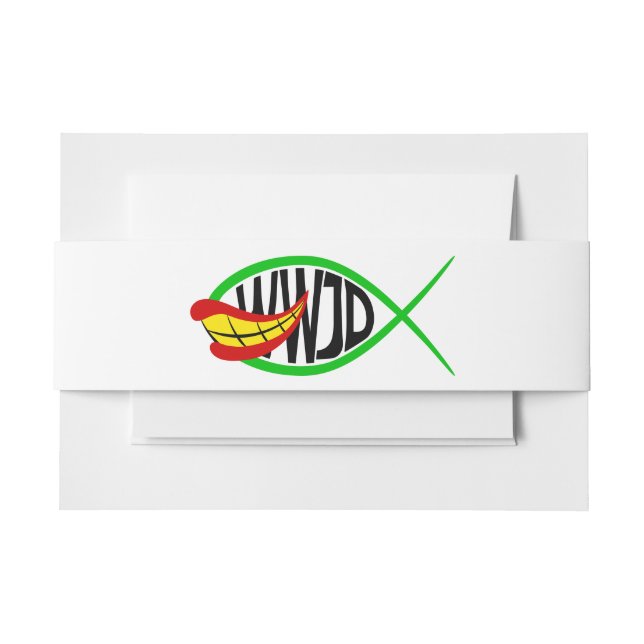 Was würde Joker tun? Einladungsbanderole (Vorderseite Beispiel)