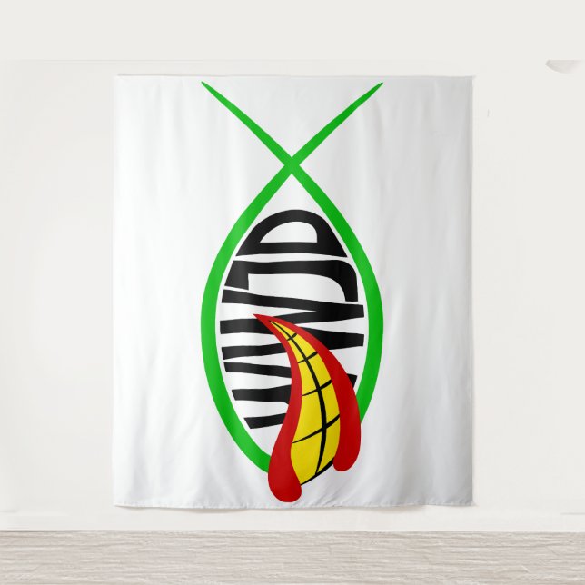 Was würde Joker tun? Wandteppich (Vorderseite)