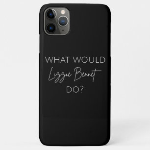 Was würde Lizzie Bennet tun? Case-Mate iPhone Hülle