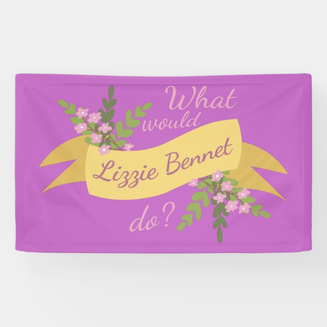 Was würde Lizzie Bennet tun? II Banner (Horizontal)