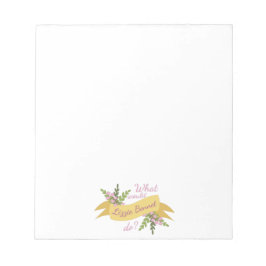 Was würde Lizzie Bennet tun? II Notizblock