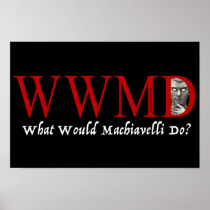 Was würde Machiavelli tun? Poster