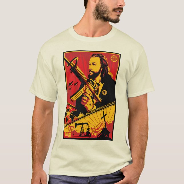 Was würde republikanischer Jesus tun? T-Shirt (Vorderseite)