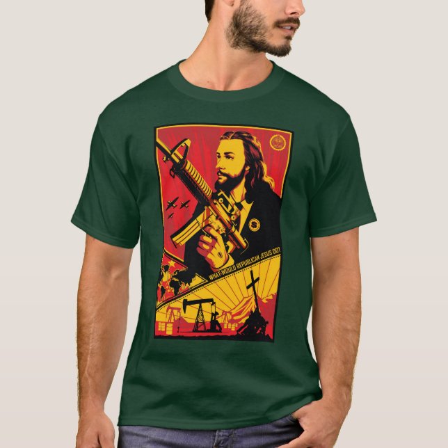 Was würde republikanischer Jesus tun? T-Shirt (Vorderseite)