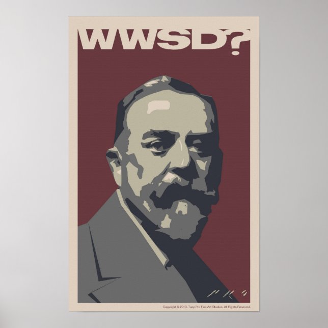 Was würde Sargent tun? 30 x 20 Poster (Vorne)