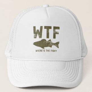 Was zum Teufel ist das für ein Fisch Mann_Frau Truckerkappe