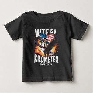 Was zum Teufel ist ein Kilometer Lustig 250. Jubil Baby T-shirt