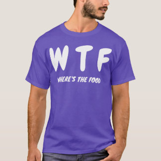 Was zum Teufel wo ist das Essen Sommer Vintage T-Shirt