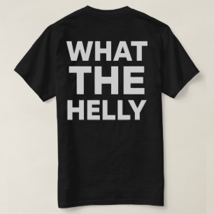 was zum Teufel - WTHELLY Streetwear Mode Musik  T-Shirt
