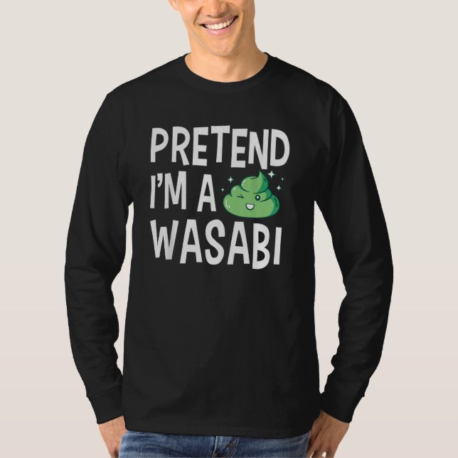 Wasabi Japanese Horseradish Paste Spicy Condiments T-Shirt (Vorderseite)