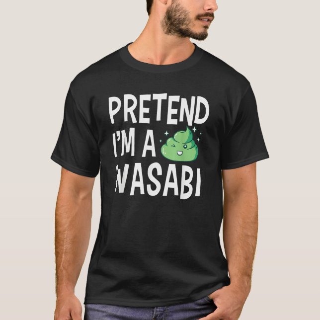 Wasabi Japanese Horseradish Paste Spicy Condiments T-Shirt (Vorderseite)
