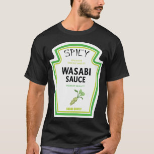 Wasabi-Sauce Halloween 2023 Kostüm Familie Gruppe  T-Shirt