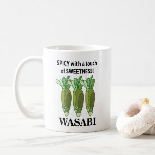 Wasabi Scharf Mit Einer Note Von Süße Wasabi Kaffeetasse