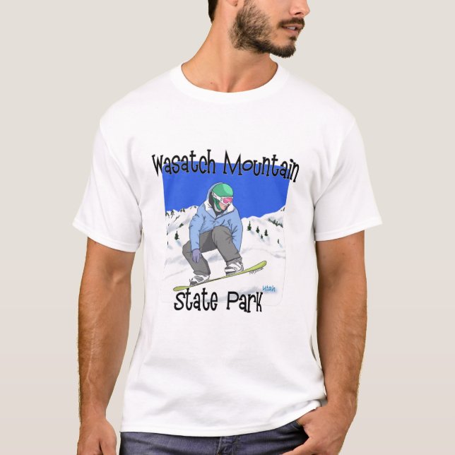 Wasatch Mountain Staat Park T-Shirt (Vorderseite)