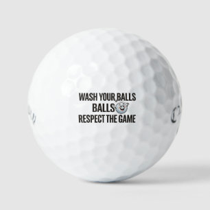 Wasch deine Bälle Golfball - Lustiger Callaway Sch