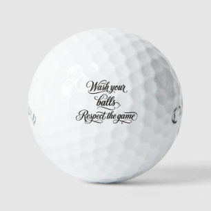 Wasch deine Bälle Golfbälle - Lustiges Callaway-Ge