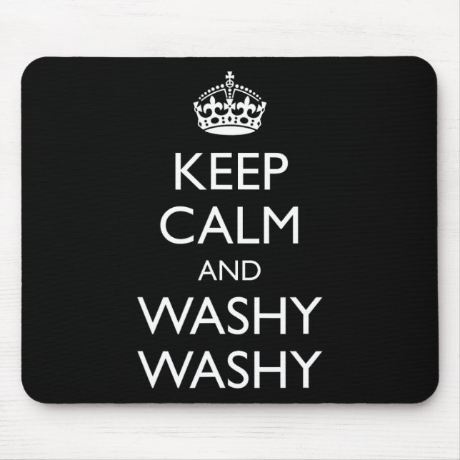 Wasch Wasch Kreuzfahrt  Mousepad (Vorne)