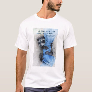 Waschbär  -  Abhängen T-Shirt