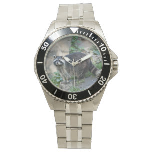 Waschbär Armbanduhr