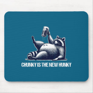 Waschbär Chunky ist der neue coole lustige Waschbä Mousepad