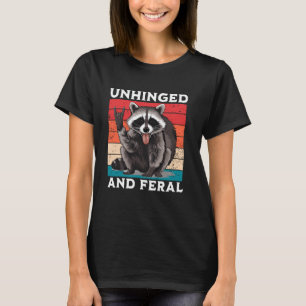 Waschbär Entfesselt Und Verwilderter Sommer Waschb T-Shirt