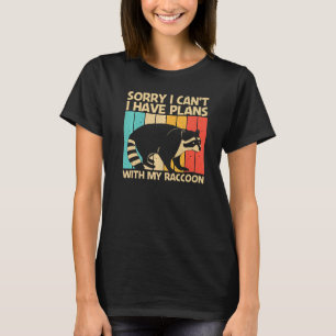 Waschbär Für Männer Frauen Gewöhnlicher Waschbär 5 T-Shirt