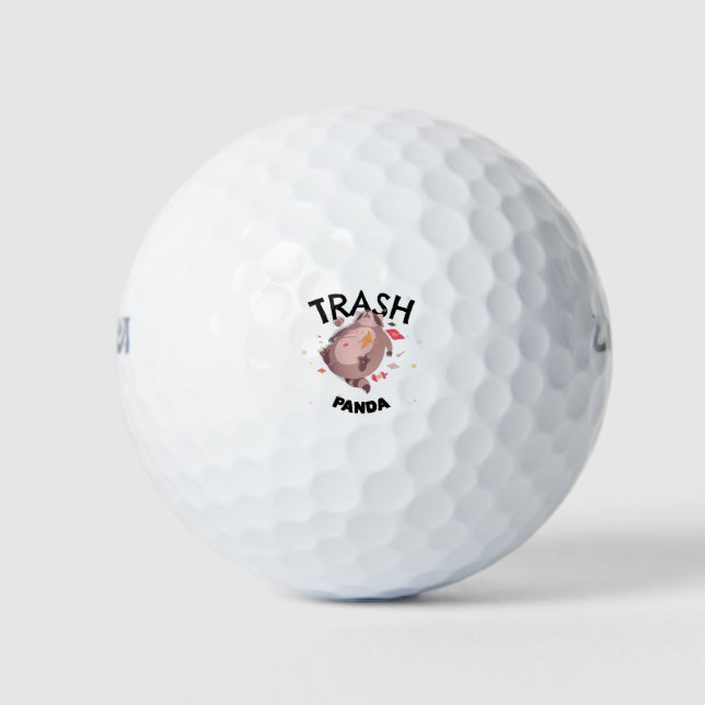 Waschbär Golfball (Vorderseite)