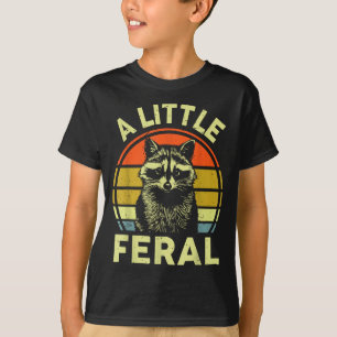 Waschbär-Hemd Ein bisschen wildlustig Waschbär T-Shirt