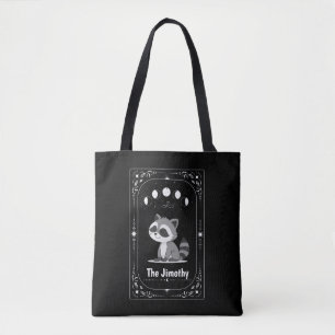 Waschbär Jimothy Tarot Lustig Niedlich Motivation