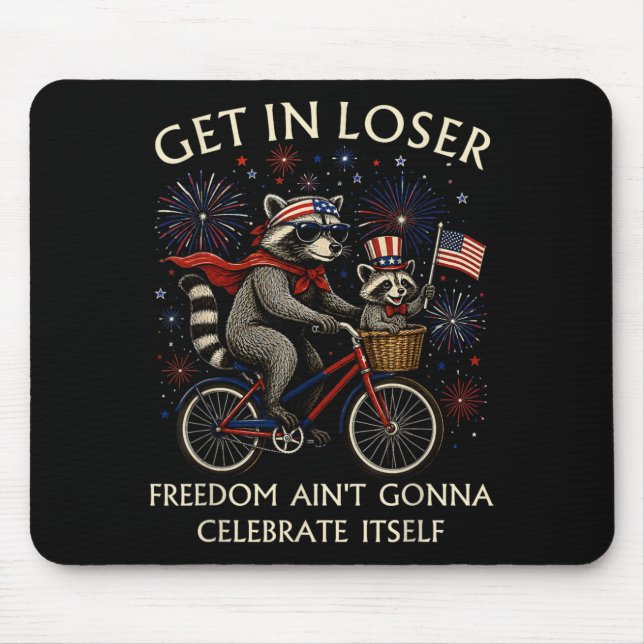 Waschbär kommt in Dom rein, wird sich nicht selbst Mousepad (Vorne)