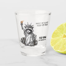 Waschbär Liberty San Francisco 250 Jahre
