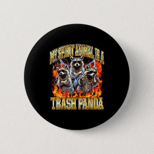 Waschbär Mein Lieblingstier Ist Ein Müllpanda Lust Button