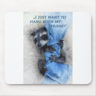 Waschbär - mousepad