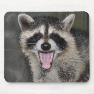 Waschbär Mousepad - #1025