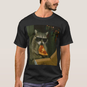 Waschbär-Pizza-Meme T-Shirt
