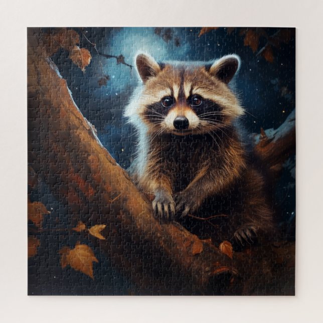 Waschbär-Puzzle 15 Puzzle (Vertikal)