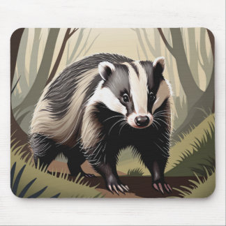 Waschbär, süß, Tier, für Kinder Mousepad