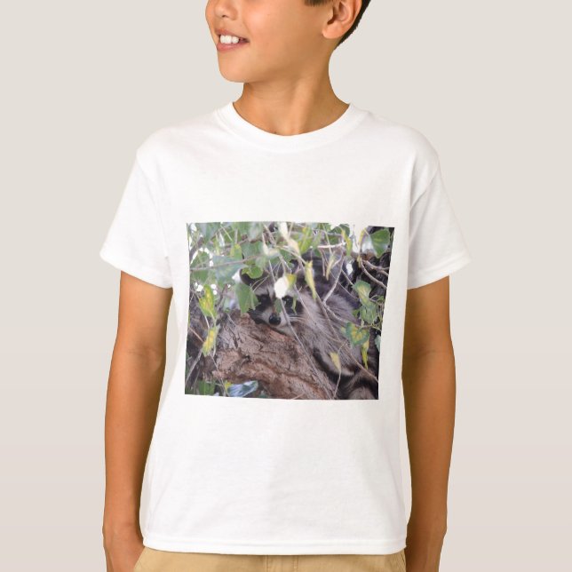 Waschbär T-Shirt (Vorderseite)