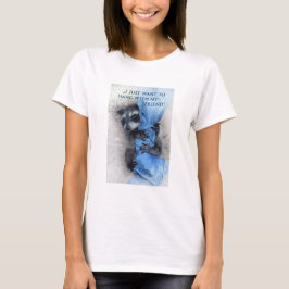 Waschbär - T-Shirt