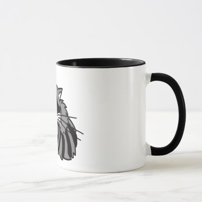 Waschbär Tasse (Rechts)