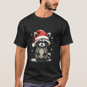 Waschbär-Weihnachten T-Shirt