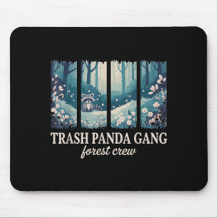 Waschbären-Gang Wald-Crew Waschbärenliebhaber Mousepad